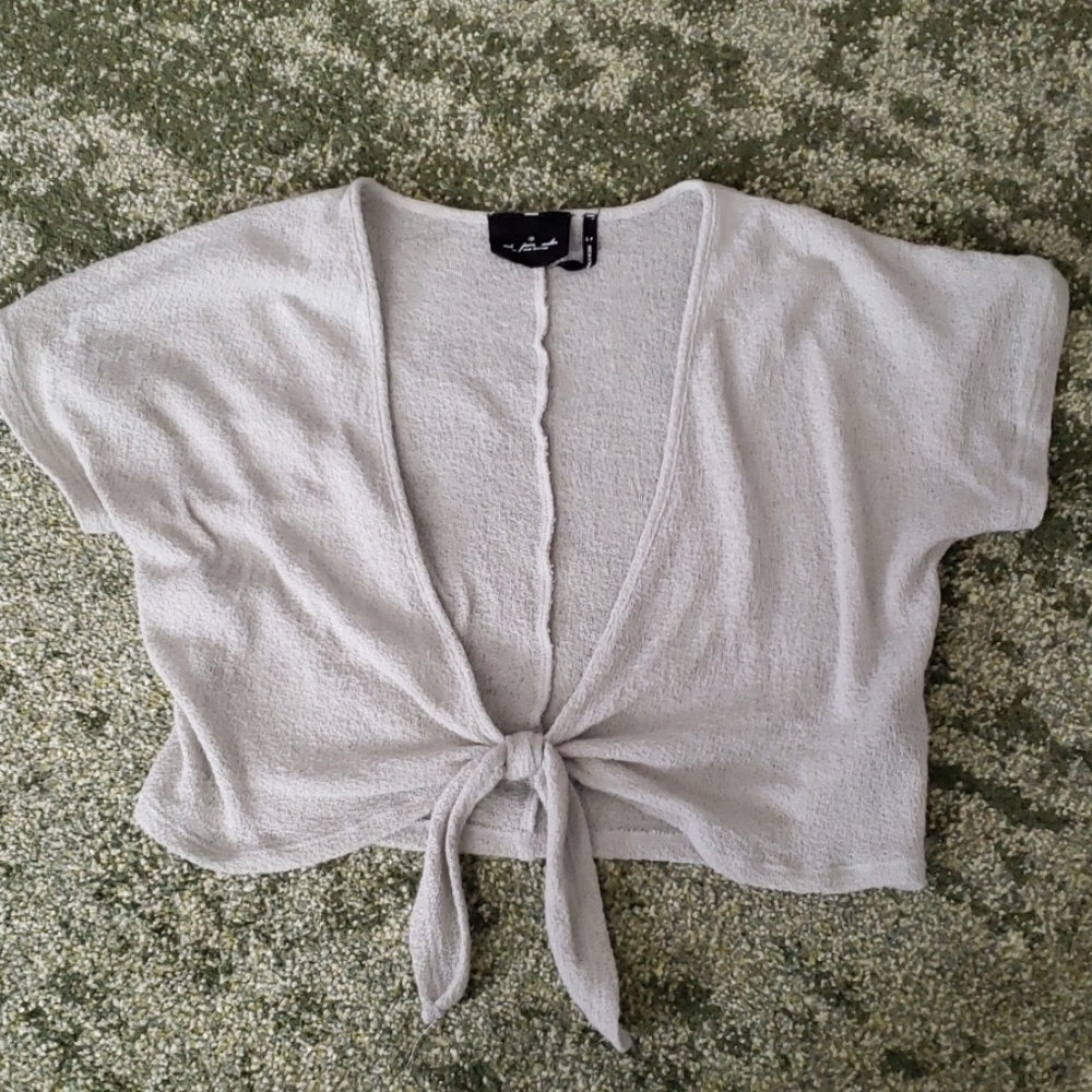 Urban Outfitters Green Crop Top
